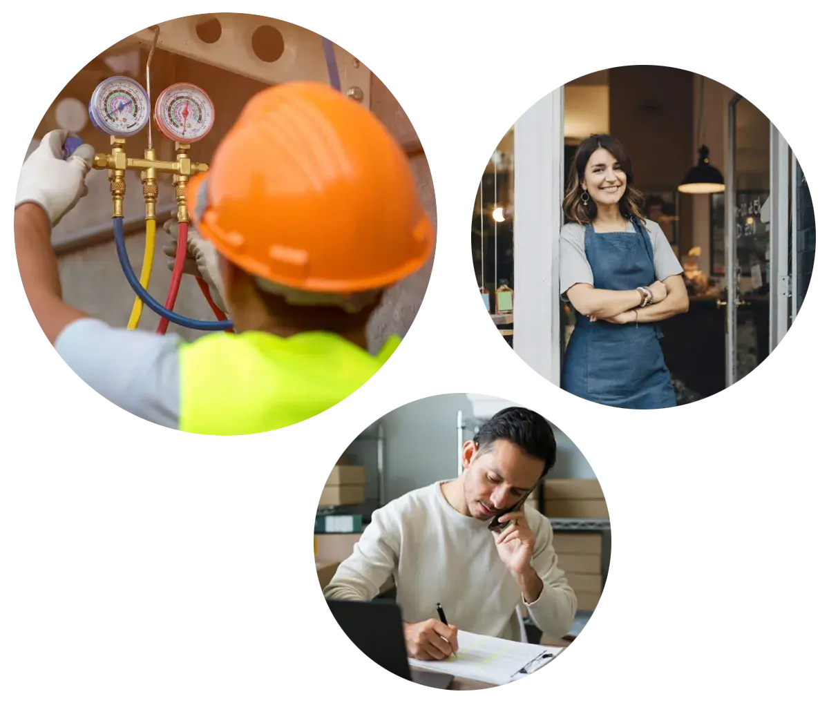 Client testimonials for TradesAdmin website technical support services
