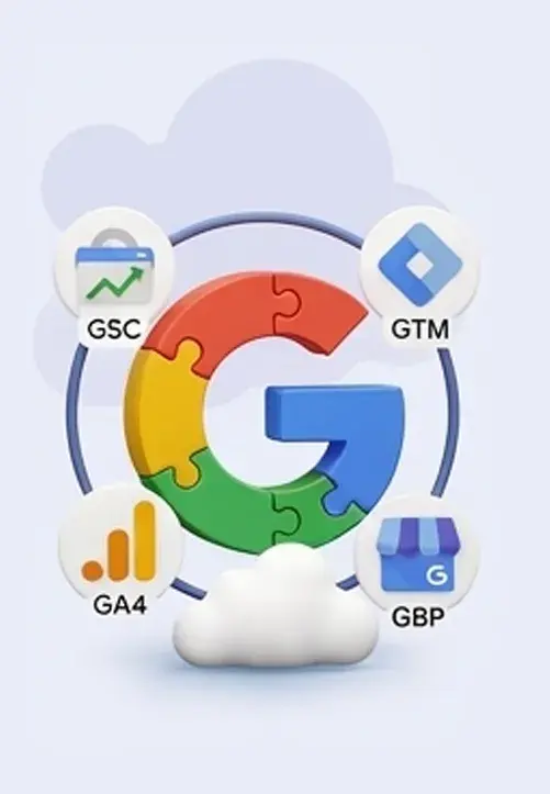 Google ecosystem illustration