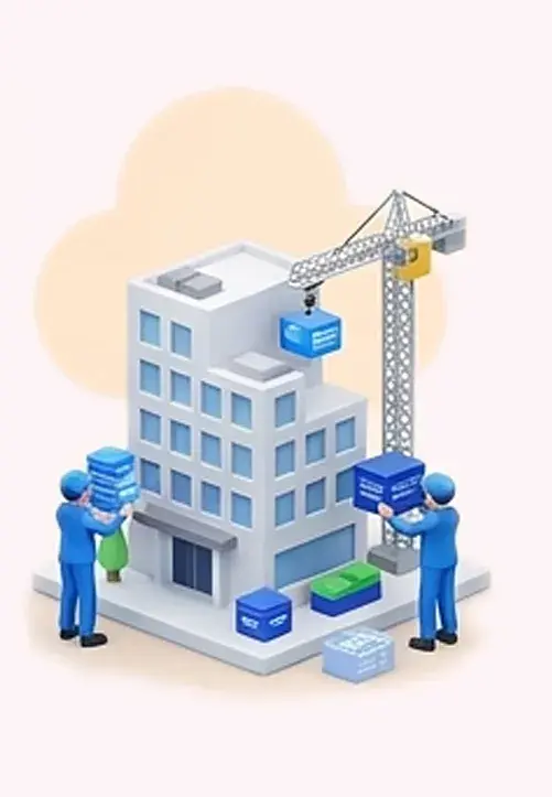 New site build illustration