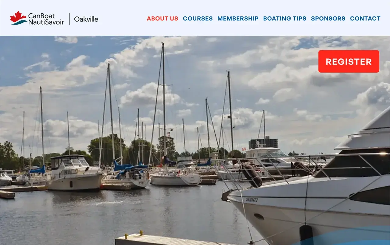 CanBoat Oakville: custom PHP rebuild replaces unmanageable WordPress site
